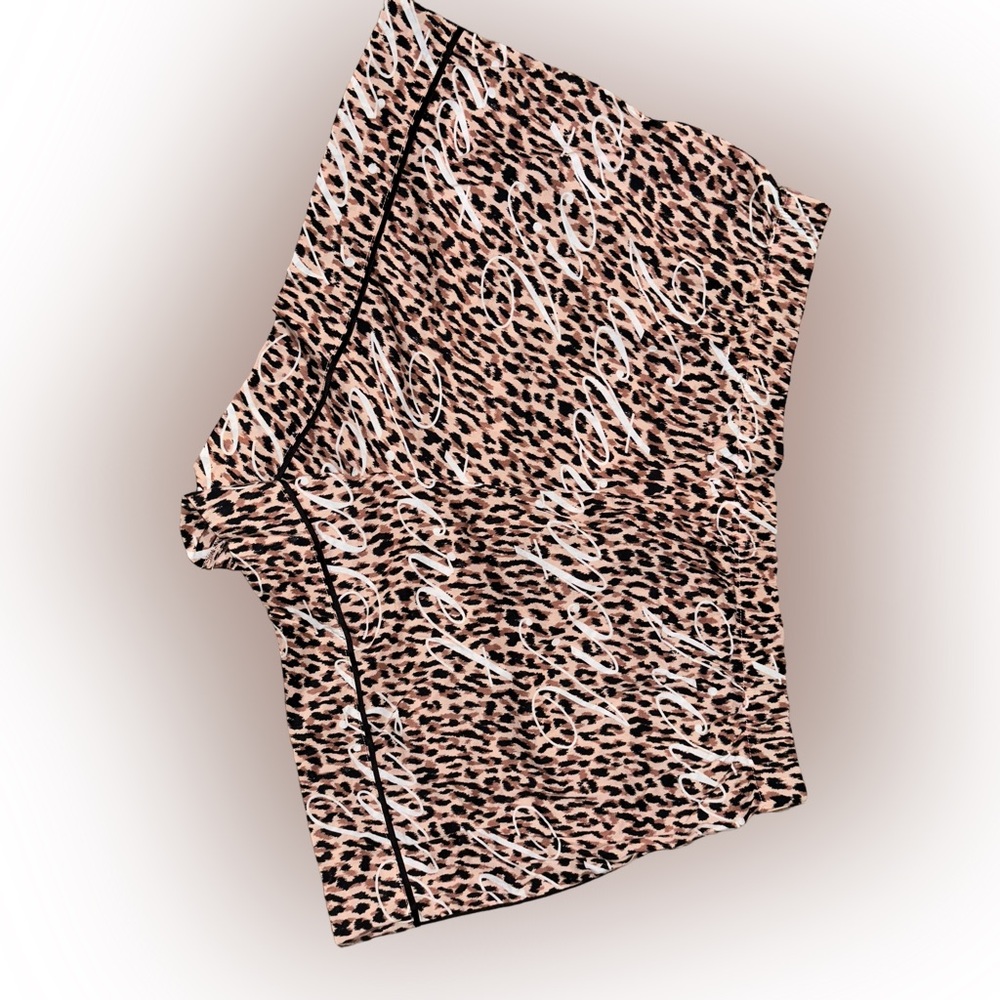 Nwt Victoria’s Secret Leopard Print Script Logo S… - image 5